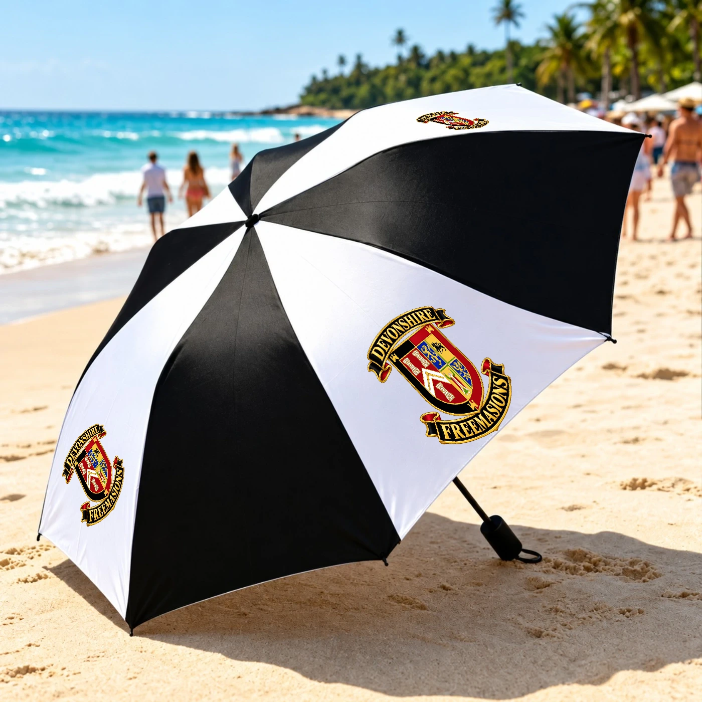 Printed Smart Devonshire Umbrella