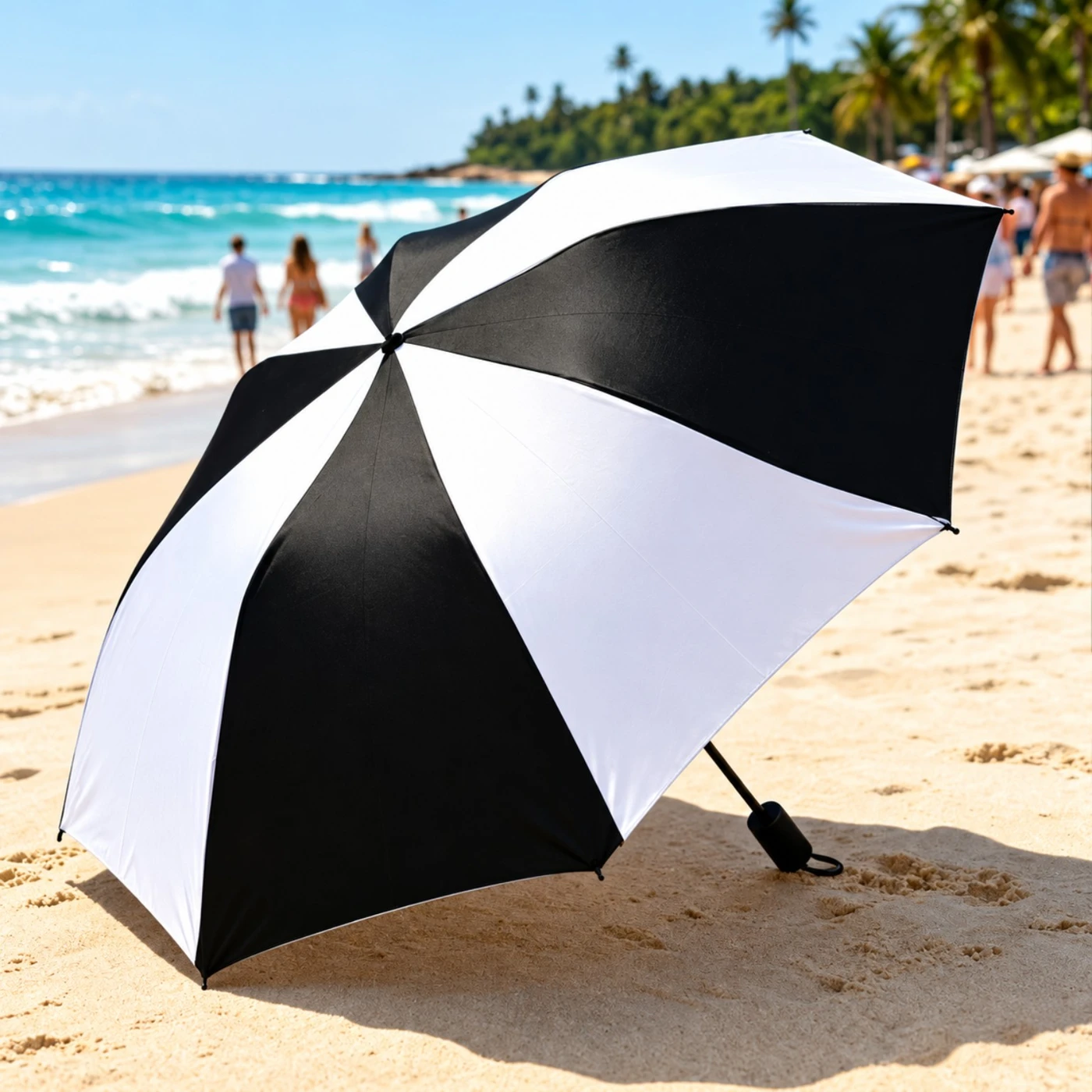 Personalised umbrella — blank product template