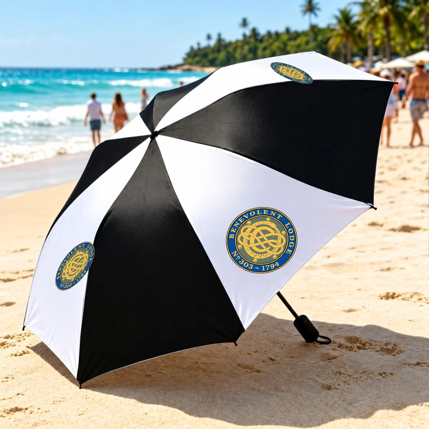 Printed Benevolent Lodge No. 303 Umbrella