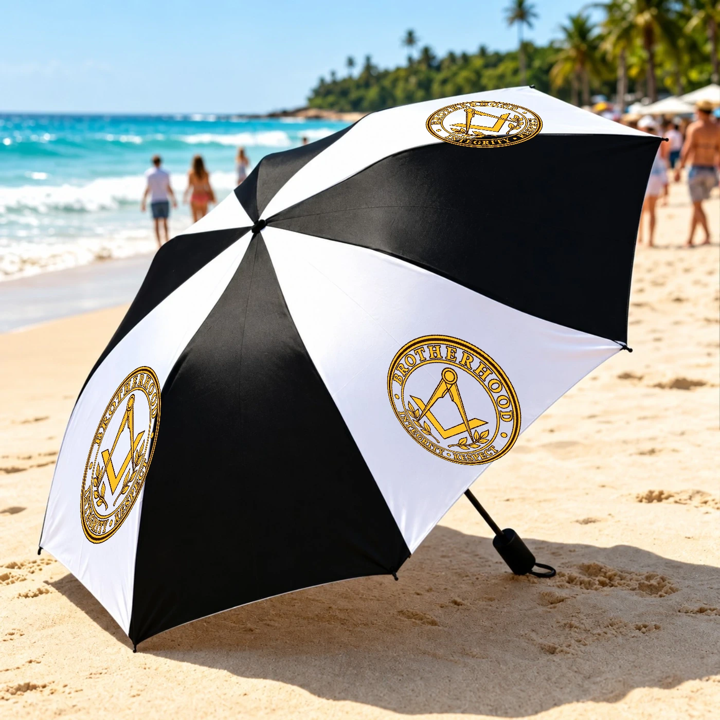 Brotherhood Integrity Respect Umbrella