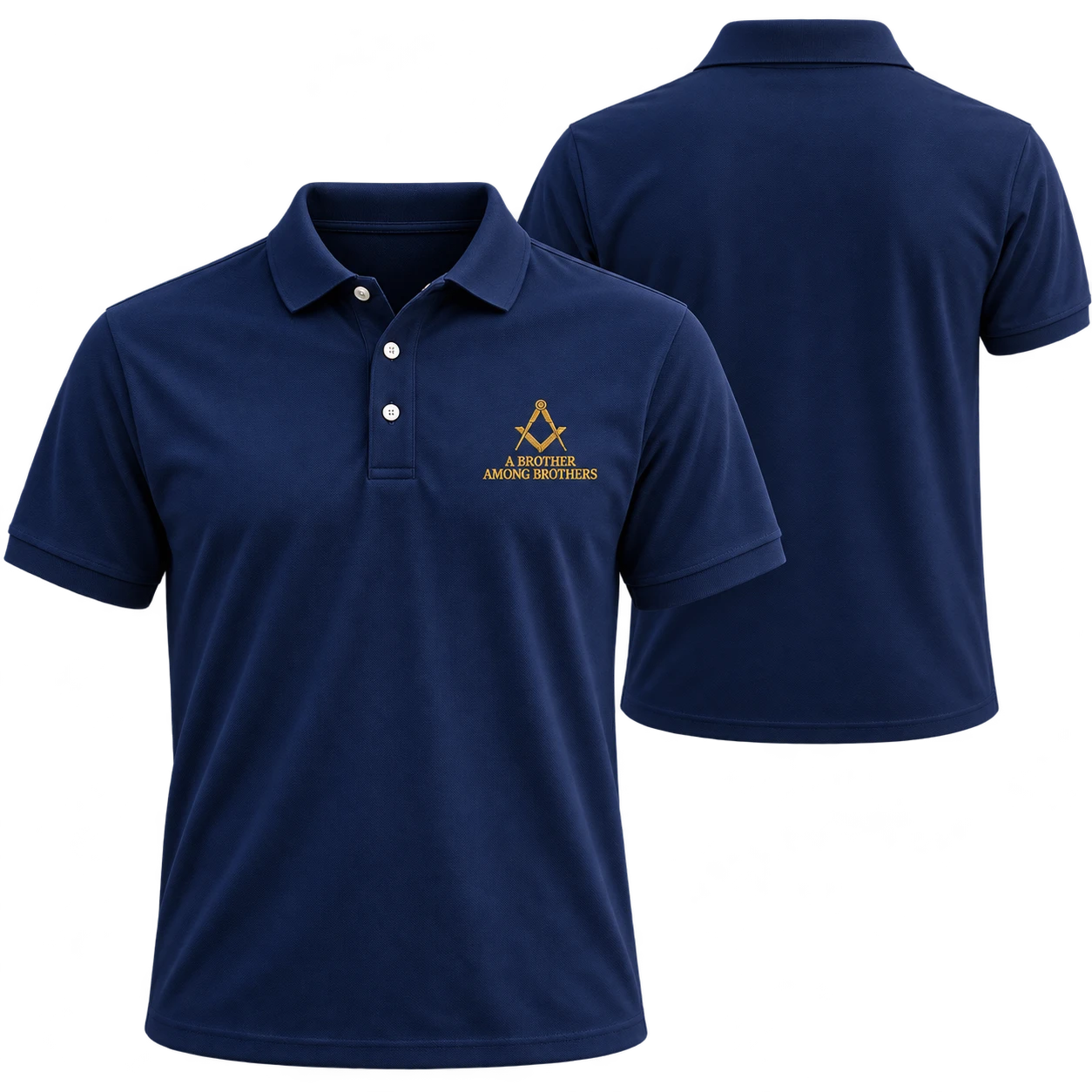 A Brother Among Brothers — Embroidered Polo